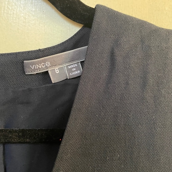 Vince Black Sleeveless Sheath Dress - Picture 4 of 4